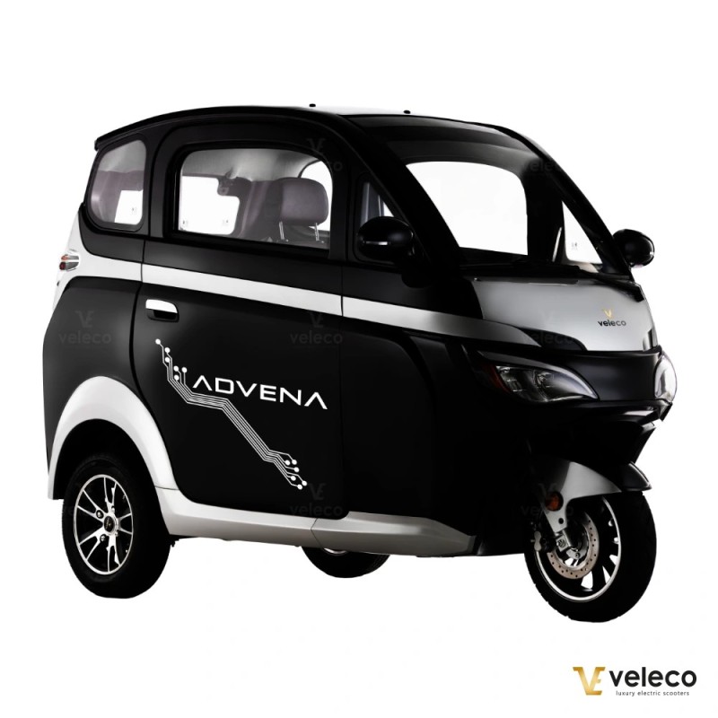 Veleco ADVENA: ciclomotor eléctrico cerrado de 2 plazas tipo coche