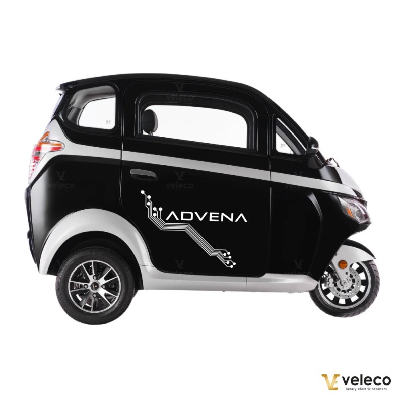 Veleco ADVENA: ciclomotor eléctrico cerrado de 2 plazas tipo coche