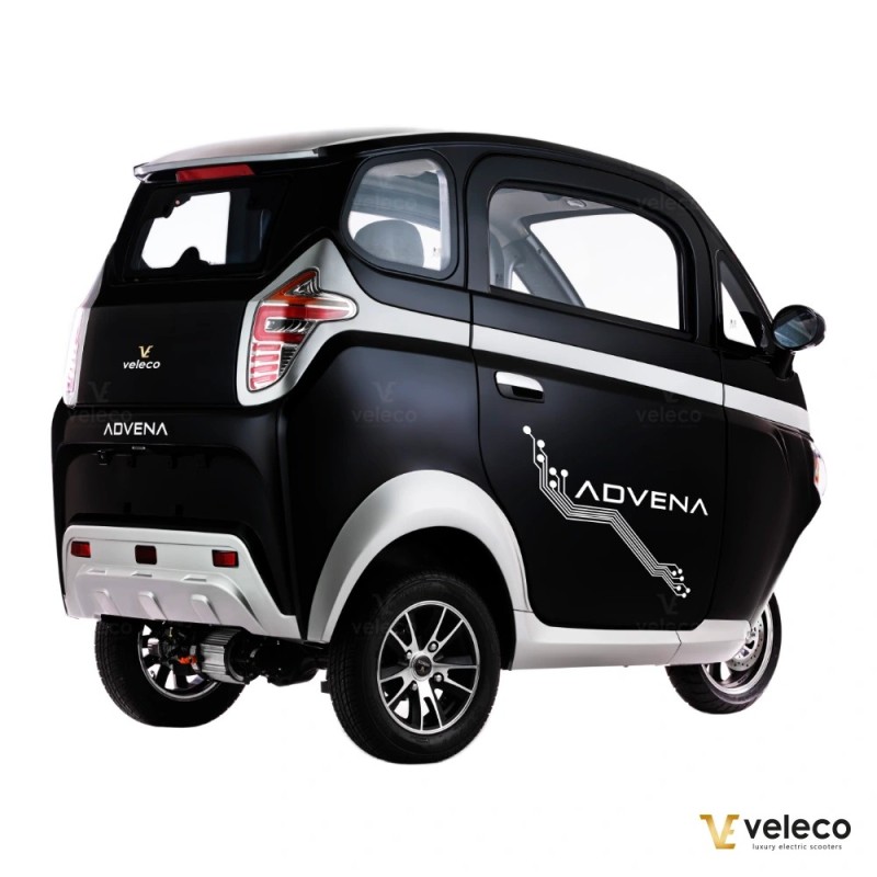 Veleco ADVENA: ciclomotor eléctrico cerrado de 2 plazas tipo coche